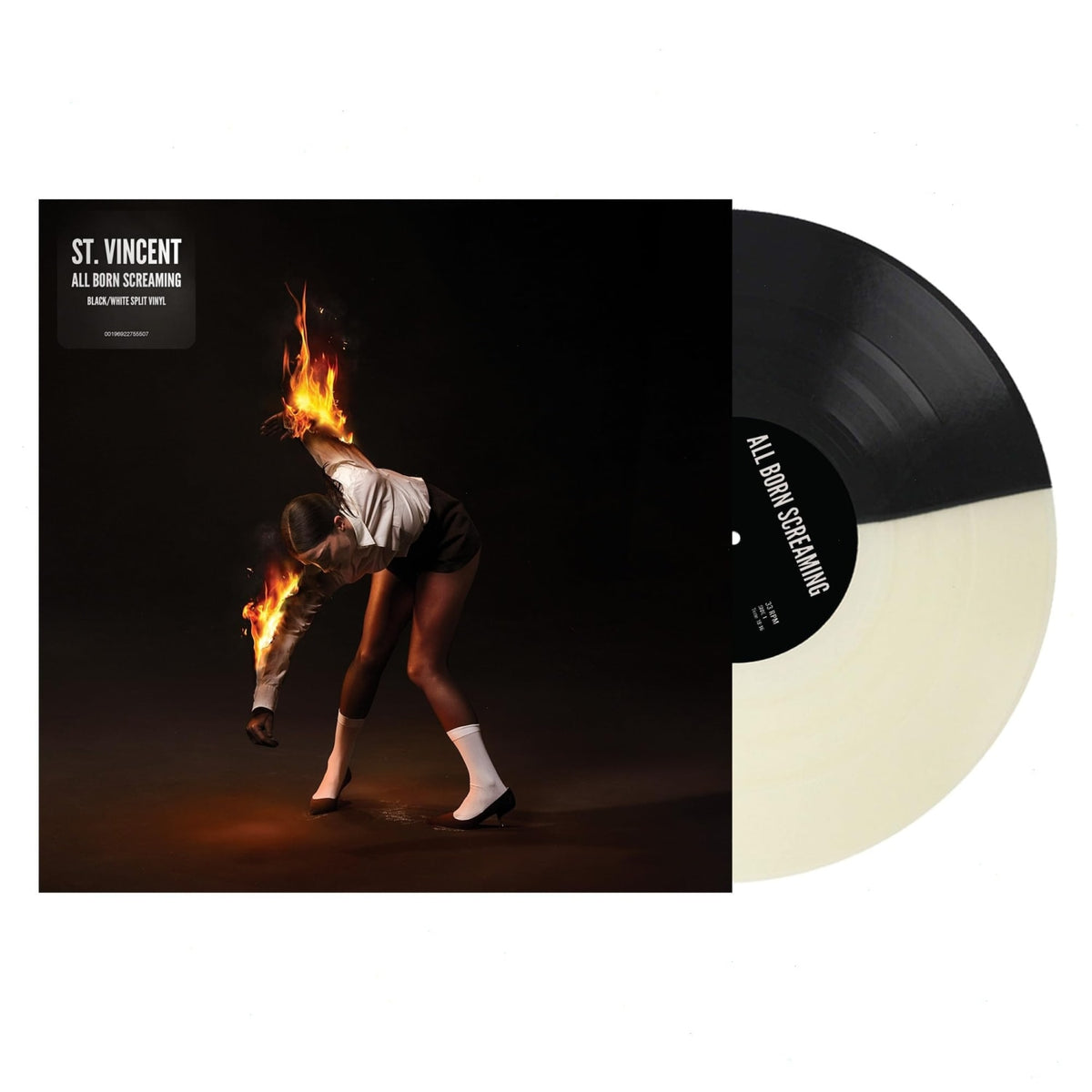St Vincent - All Born Screaming - Blue & White Colored - [Vinyl]