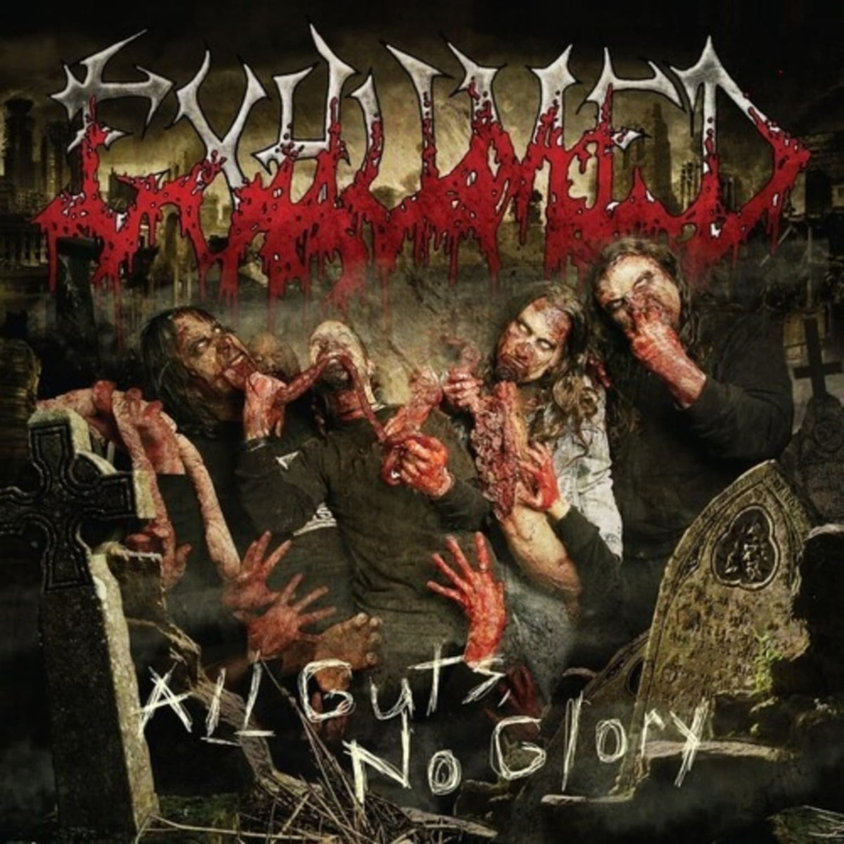 Exhumed - All Guts, No Glory - (Colored , Green, Splatter) - [Vinyl]