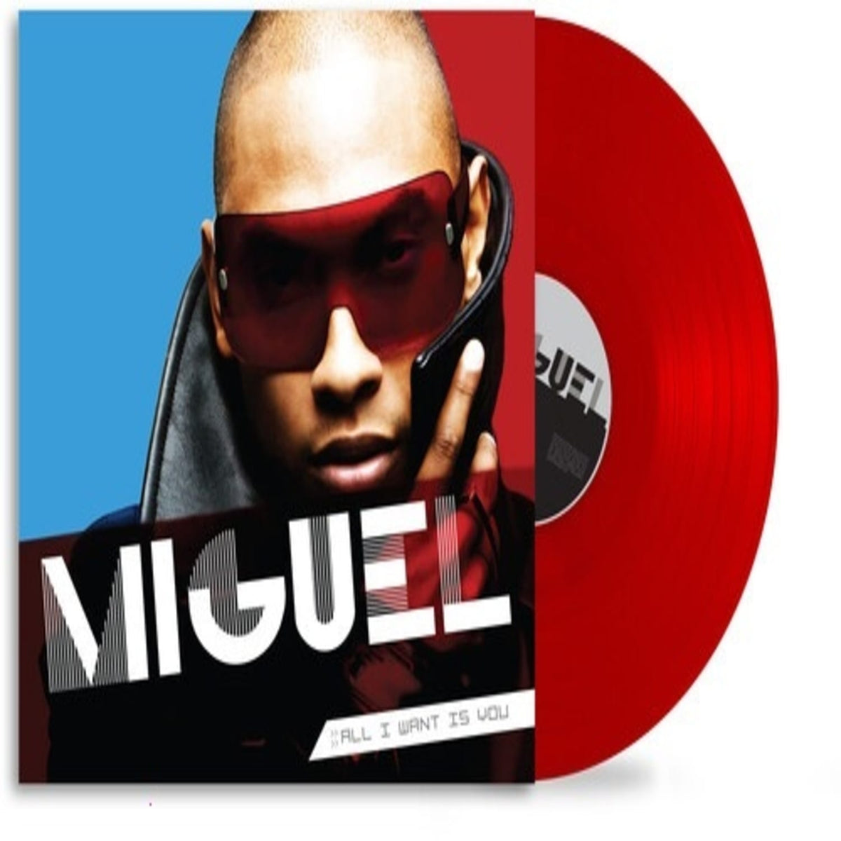 Miguel - All I Want Is You - (Clear Vinyl, Red) - [Vinyl]