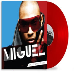 Miguel - All I Want Is You - (Clear Vinyl, Red) - [Vinyl]