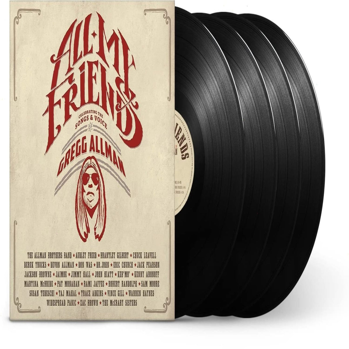 Various Artists - All My Friends: Celebrating The Songs & Voice Of Gregg Allman - (Oversize Item Split) - [Vinyl]