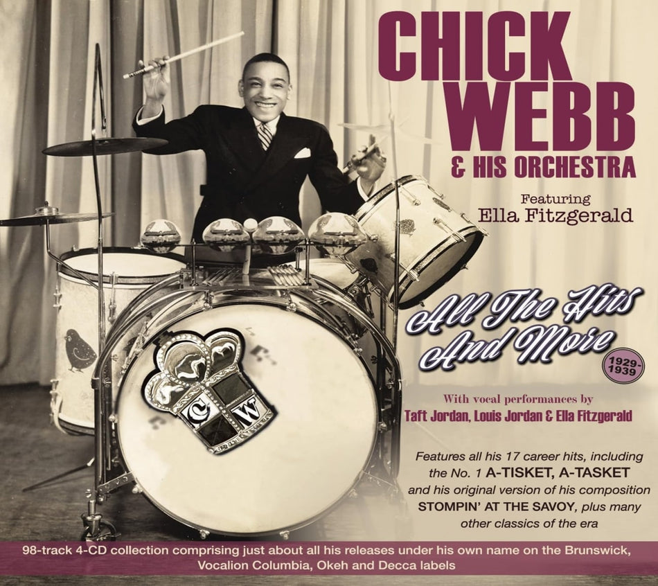 Chick Webb & His Orchestra - And - ALL THE HITS AND MORE 1929 - 39 - [CD]