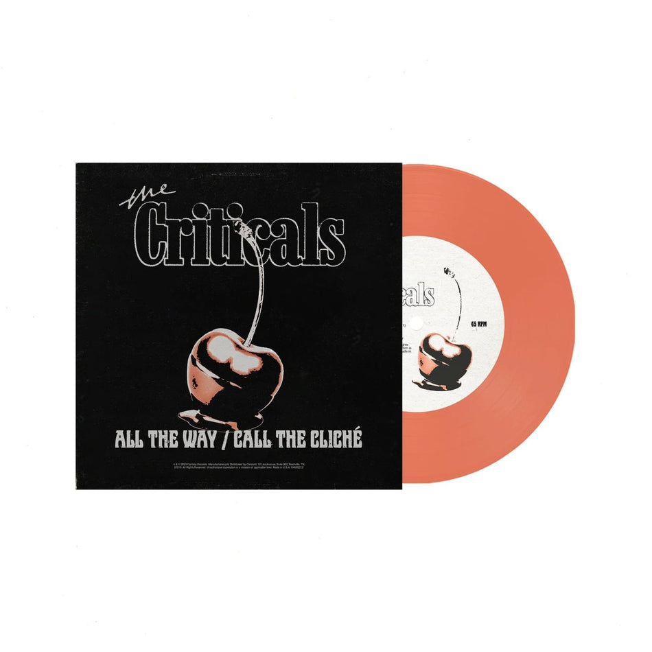 Criticals - All The Way / Call The Cliche - (Limited Edition, Colored , Peach) - [Vinyl]