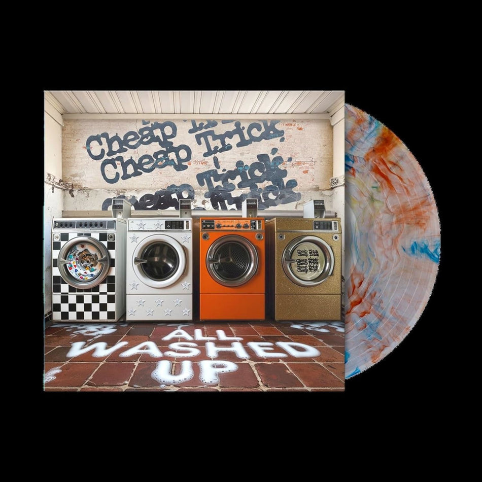 Cheap Trick - All Washed Up - (Indie Exclusive, Limited Edition, Colored Vinyl, Orange, Blue) - [Vinyl]