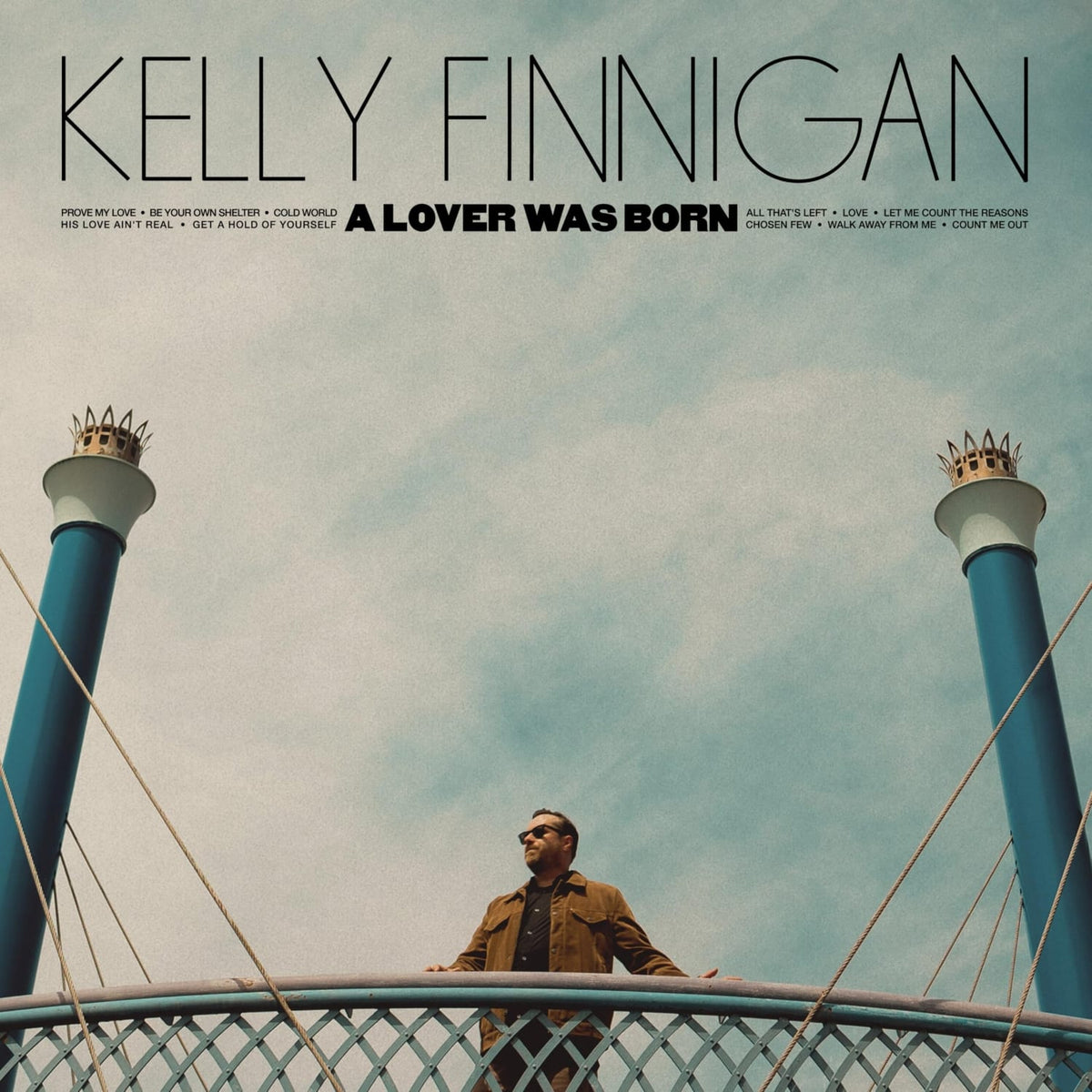 Kelly Finnigan - A Lover Was Born - Cyan Blue - (Colored Vinyl, Blue) - [Vinyl]