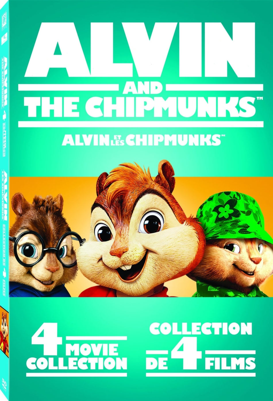 Alvin & the Chipmunks: The Squeakquel/Alvin and the Chipmunks/Alvin and the Chipmunks: Chipwrecked/Alvin and the Chipmunks: The Road Chip - [DVD]