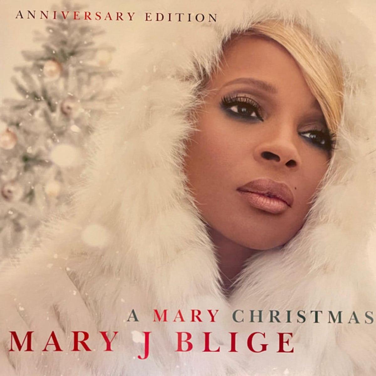 Mary J Blige - Mary Christmas - Limited Red Colored - [Vinyl]