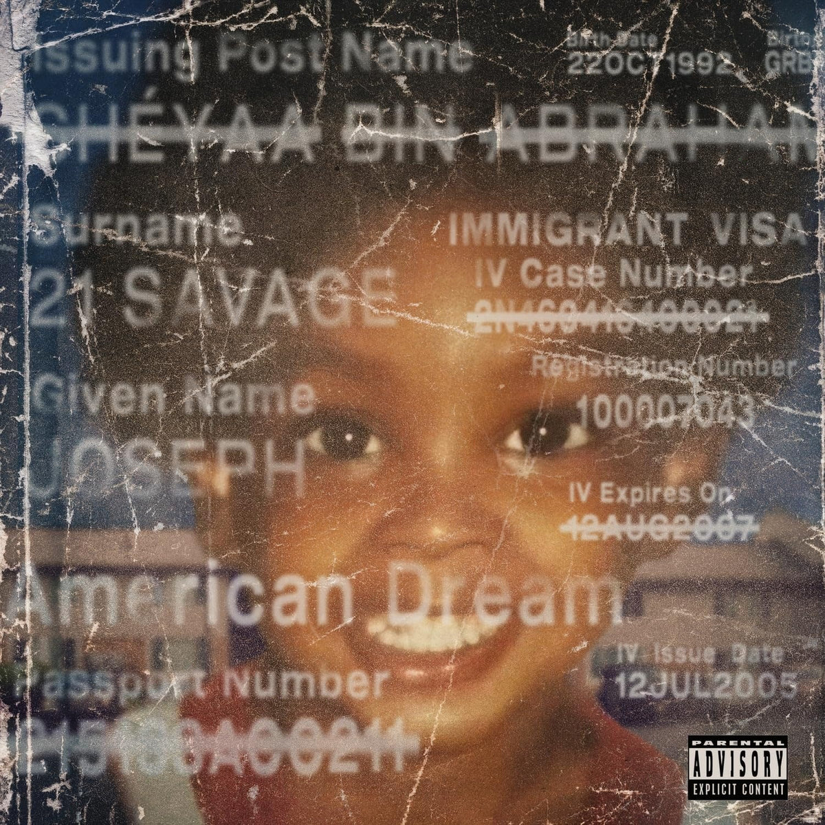 21 Savage - American Dream [Explicit Content] - (Parental Advisory Explicit Lyrics, 150 Gram Vinyl) - [Vinyl]