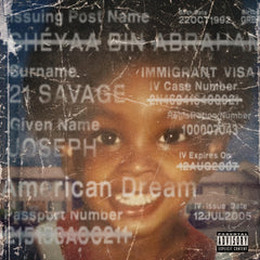 21 Savage - American Dream [Explicit Content] - (Parental Advisory Explicit Lyrics, 150 Gram Vinyl) - [Vinyl]