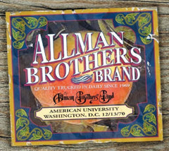 The Allman Brothers Band - American University 12/ 13/ 70 - [CD]