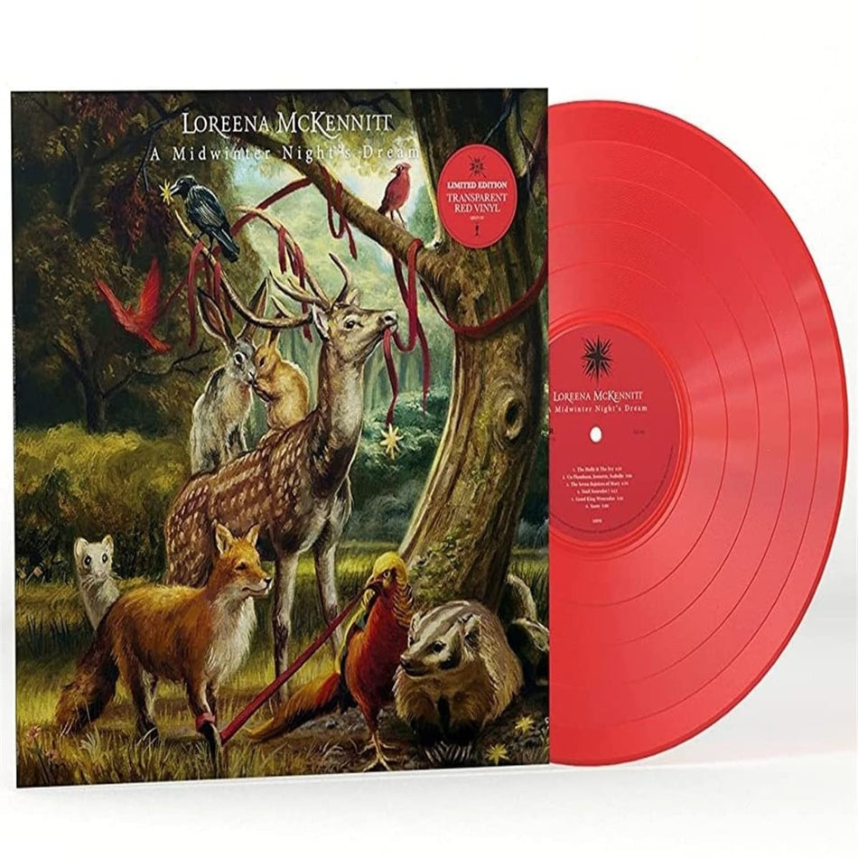 Loreena McKennitt - A Midwinter Night's Dream - (Clear/Red Vinyl)
