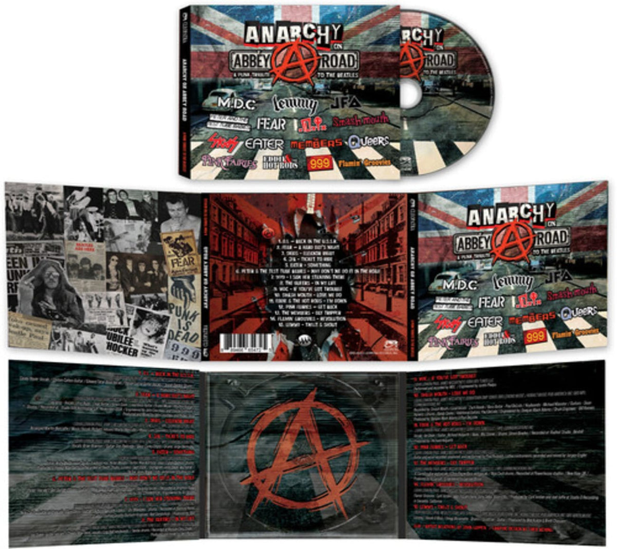 Various Artists - Anarchy On Abbey Road - A Punk Tribute To The Beatles (Var Artists) - [CD]