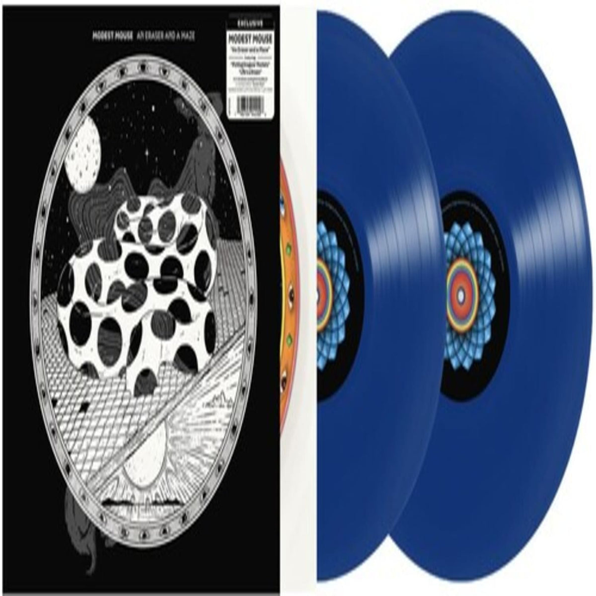 Modest Mouse - An Eraser and a Maze (IEX) [Explicit Content] - (Parental Advisory Explicit Lyrics, Colored , Blue, Limited Edition) - [Vinyl]