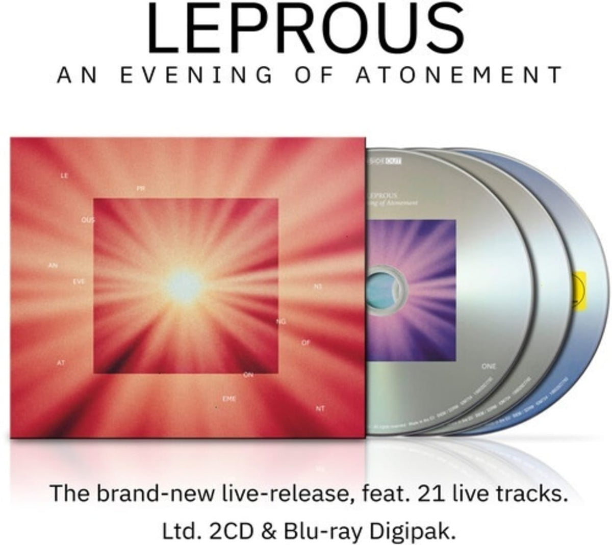 Leprous - An Evening Of Atonement - (Limited Edition, With Blu-ray, Booklet, Digipack Packaging) - [Blu-ray + CD]