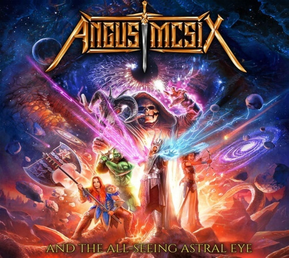 Angus McSix - Angus Mcsix And The All-seeing Astral Eye - (Digipack Packaging) - [CD]