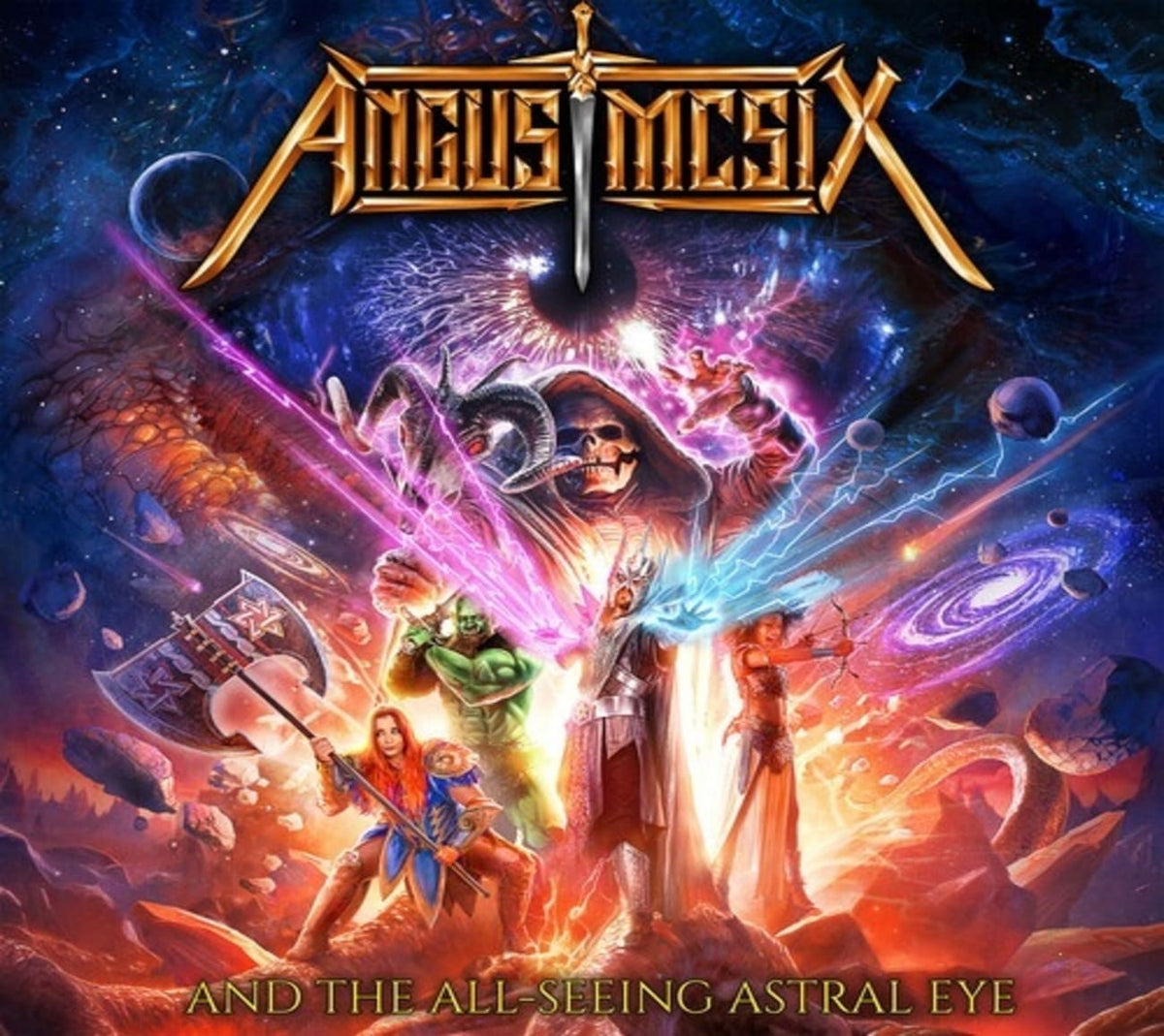 Angus McSix - Angus Mcsix And The All-seeing Astral Eye - (Digipack Packaging) - [CD]