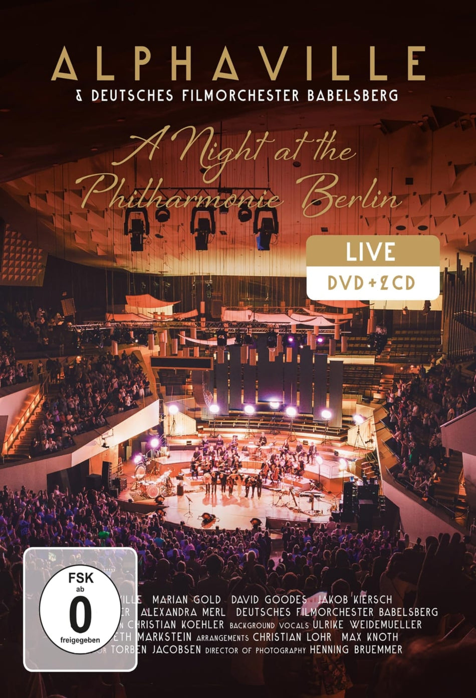 Alphaville - Night At The Philharmonie Berlin - (With DVD, Digipack Packaging) - [CD]