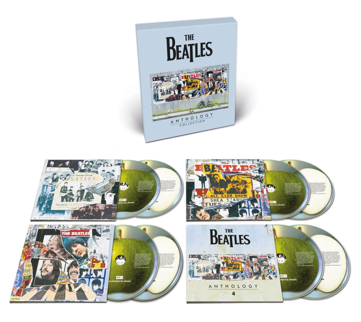 The Beatles - Anthology Collection (2025 Edition) - (Boxed Set, Bonus Tracks, Booklet, Remastered, Remixes) - [CD]