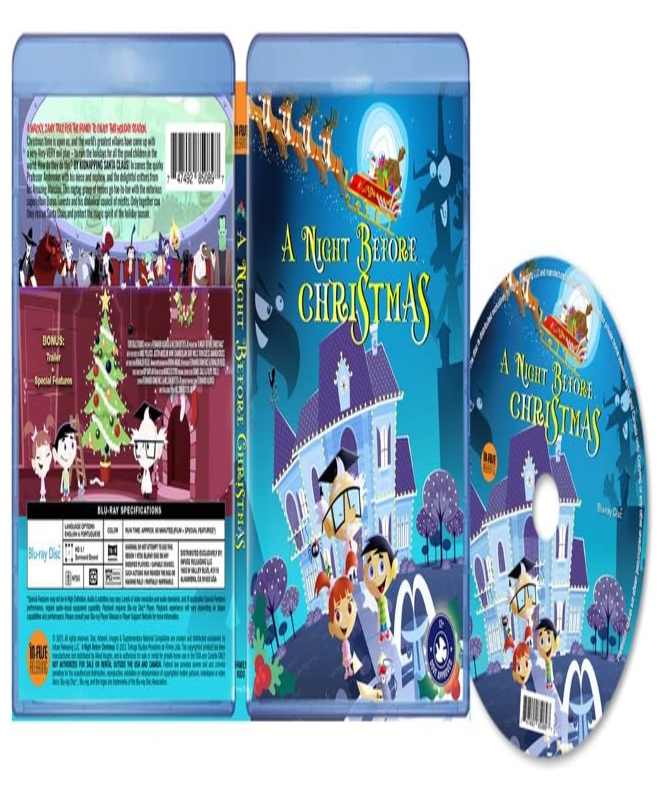 A Night Before Christmas - (Dolby, AC-3, Dubbed) - [Blu-ray]