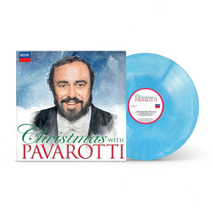 Luciano Pavarotti - Christmas With Pavarotti - Blue Colored - [Vinyl]