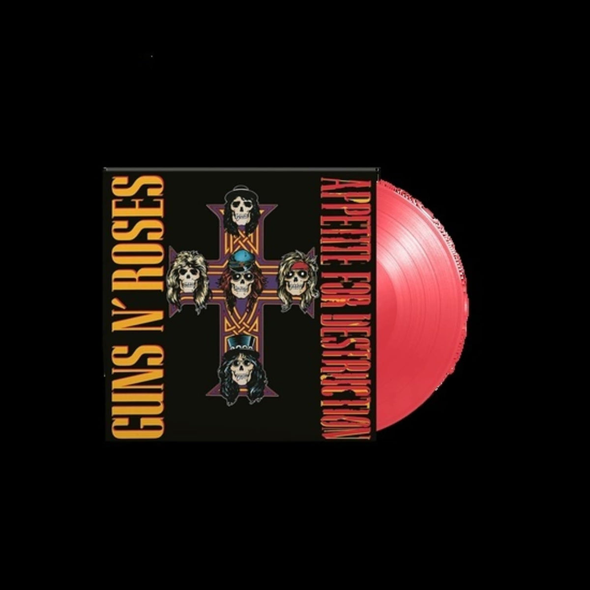 Guns N Roses - Appetite For Destruction - Limited Transparent Red Colored - [Vinyl]