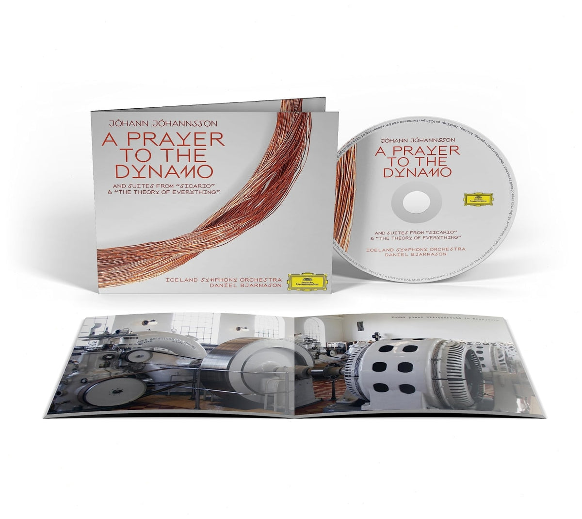 DANIEL BJARNASON / ICELAND SYMPHONY ORCHESTRA - Johannsson: A Prayer to the Dynamo - [CD]