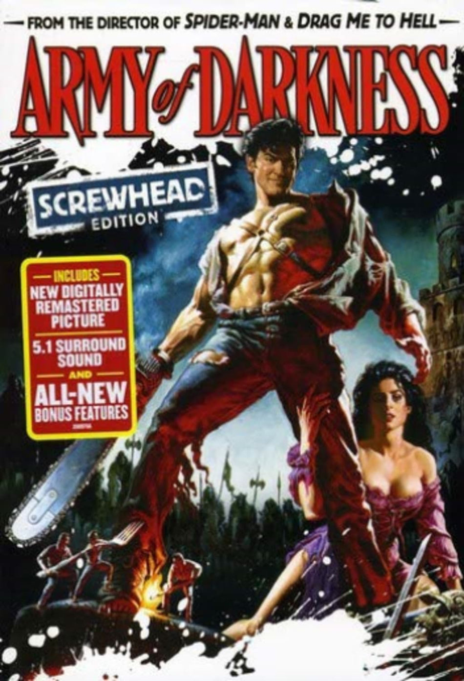 Army of Darkness (Screwhead Edition) - (Special Edition, Subtitled, Dolby, AC-3, O-Card Packaging) - [DVD]