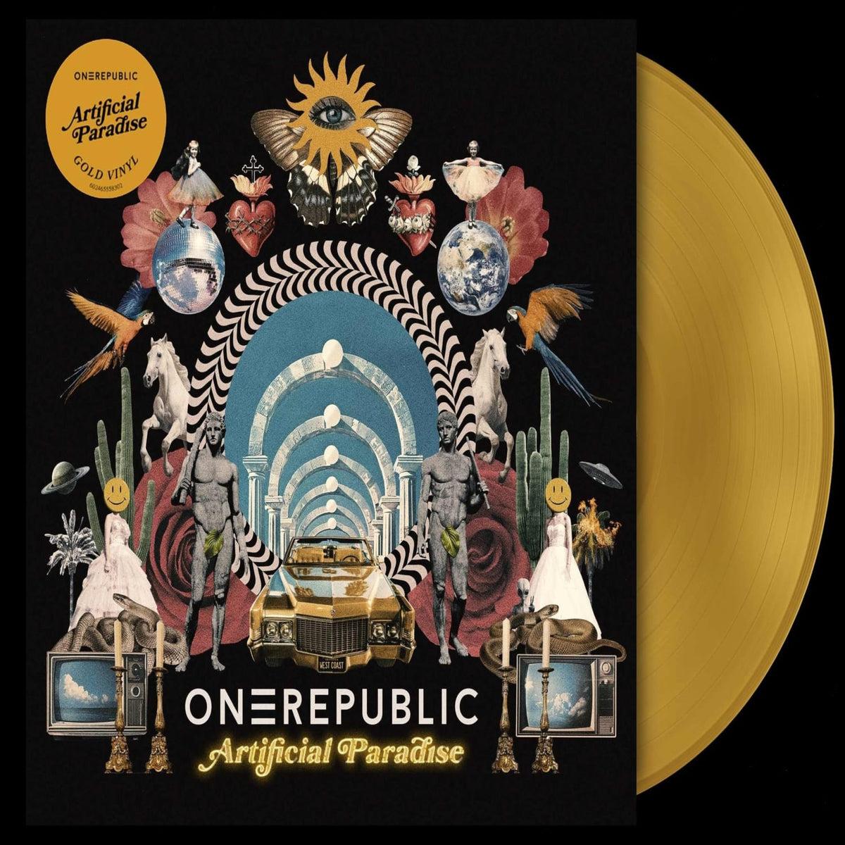 OneRepublic - Artificial Paradise - (Colored Vinyl, Gold) - [Vinyl]