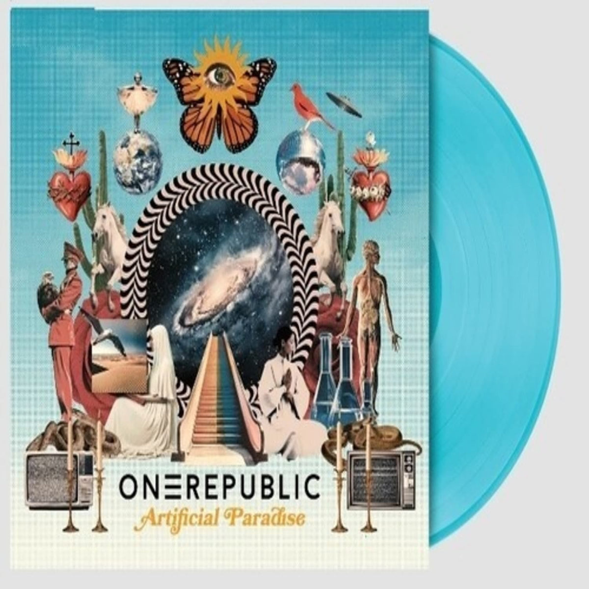 OneRepublic - Artificial Paradise - Limited 'Sea Breeze' Blue Colored Vinyl with Alternate Cover Artwork - [Vinyl]