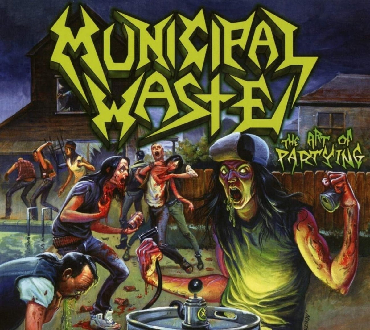 Municipal Waste - Art Of Partying [Explicit Content] - (Parental Advisory Explicit Lyrics, Digipack Packaging) - [CD]