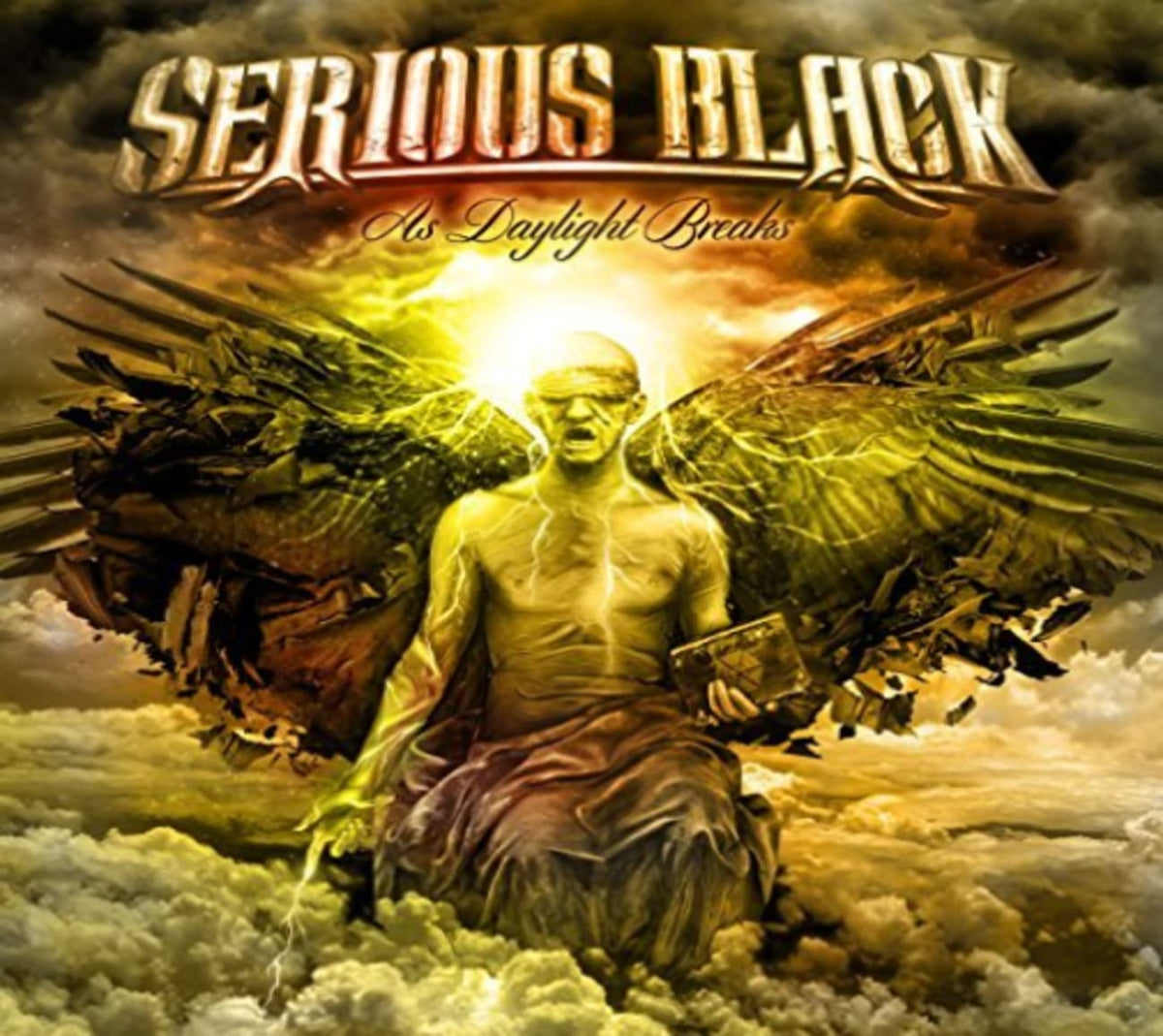 Serious Black - AS DAYLIGHT BREAKS - [CD]