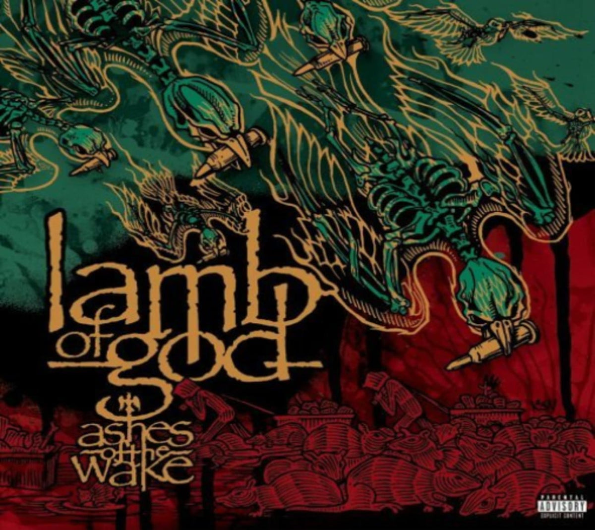 Lamb of God - Ashes of the Wake [Explicit Content] - (Parental Advisory Explicit Lyrics) - [CD]