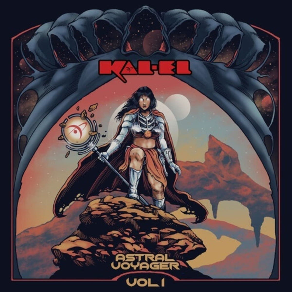 Kal-El - Astral Voyager 1 - (Clear , Red) - [Vinyl]
