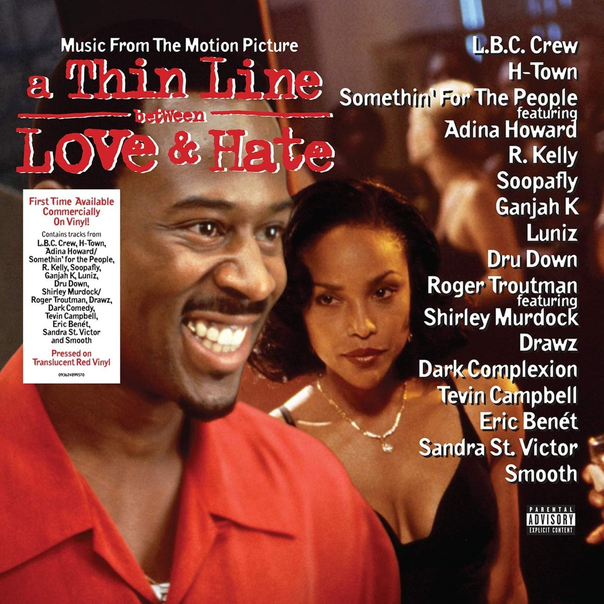 A Thin Line Between Love & Hate - Music - Various - & [ FROM THE MOTION PICTURE] - [Vinyl]
