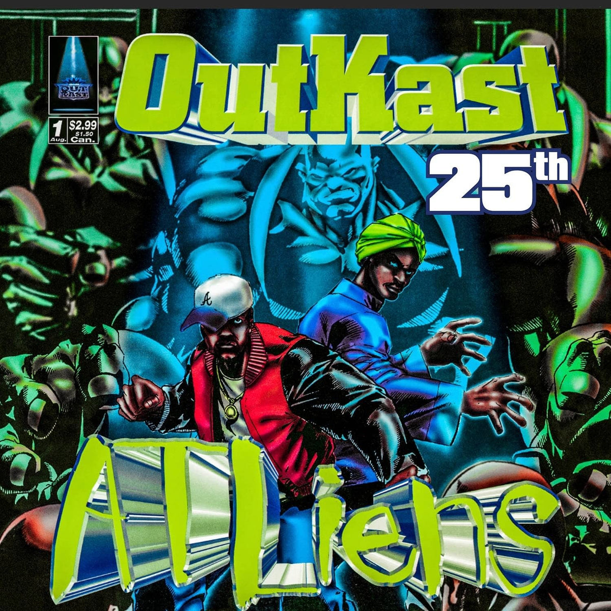 OutKast - ATliens (25th Anniversary Edition) - (Oversize Item Split, Deluxe Edition, 150 Gram Vinyl, Boxed Set, Anniversary Edition) - [Vinyl]