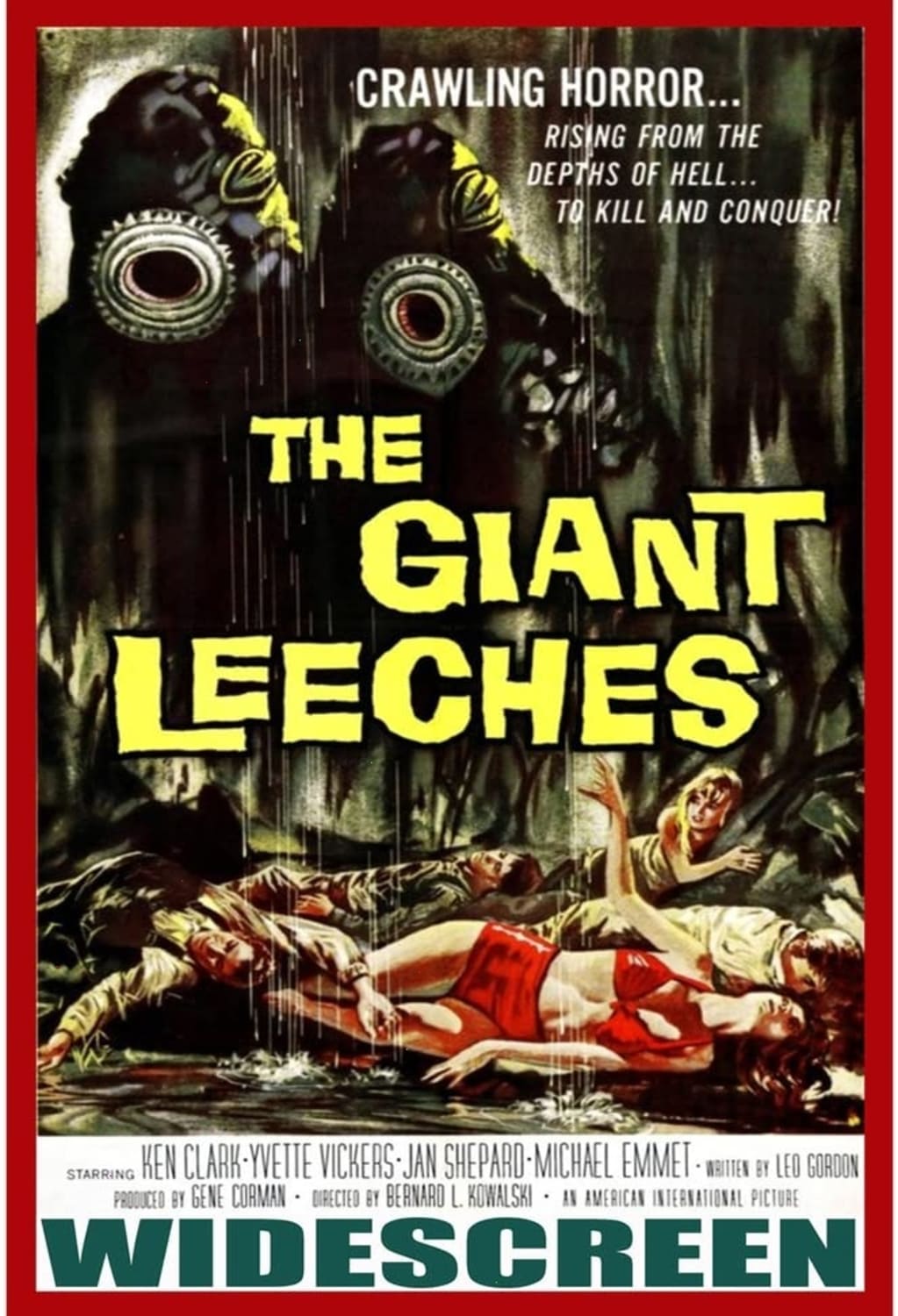 Attack of the Giant Leeches - (Mono Sound) - [DVD]