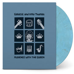 Galactic with Irma Thomas - Audience With The Queen (Indie Exclusive - Sky Blue and Gold LP) - (Indie Exclusive, Colored , Blue, Gold) - [Vinyl]