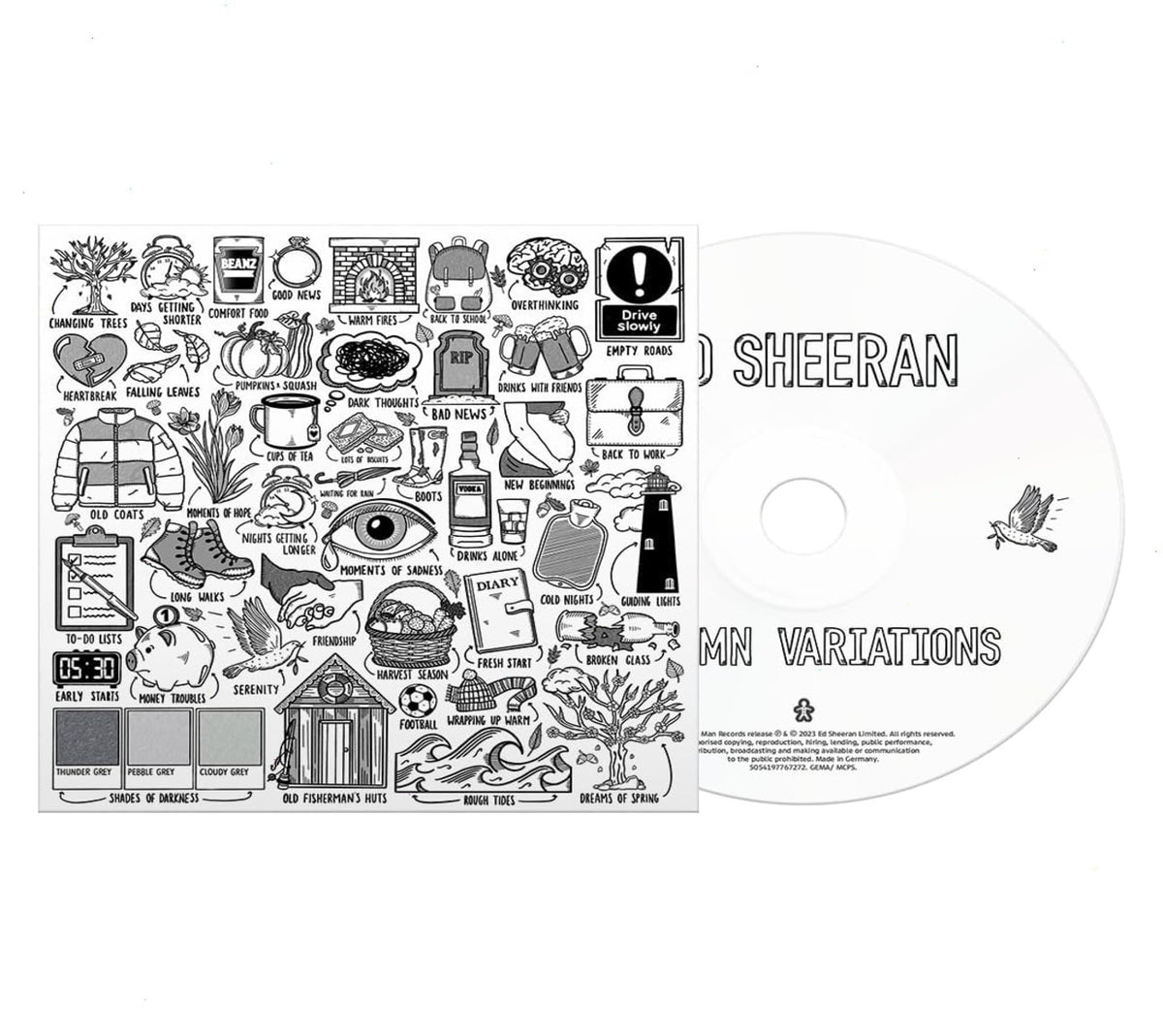 Ed Sheeran - Autumn Variations - [CD]