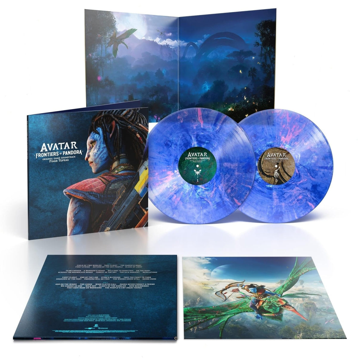 Pinar Toprak - Avatar: Frontiers Of Pandora - (Clear Vinyl, Blue, Pink) - [Vinyl]