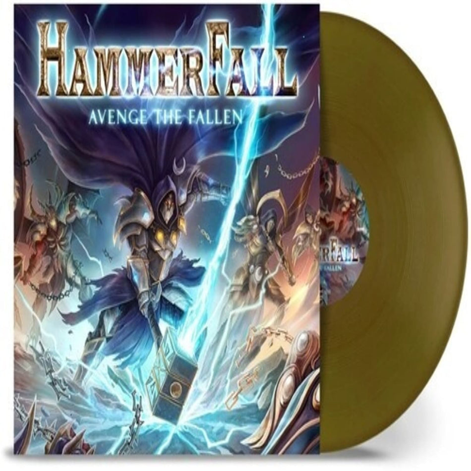 Hammerfall - Avenge the Fallen - (Colored , Gold, Gatefold LP Jacket) - [Vinyl]