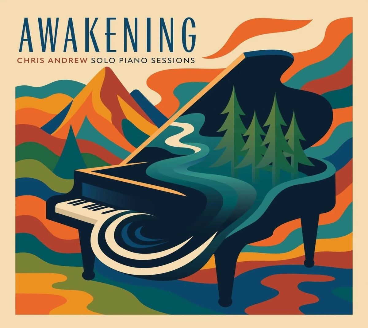 Chris Andrew - Awakening Solo Piano Sessions - [CD]
