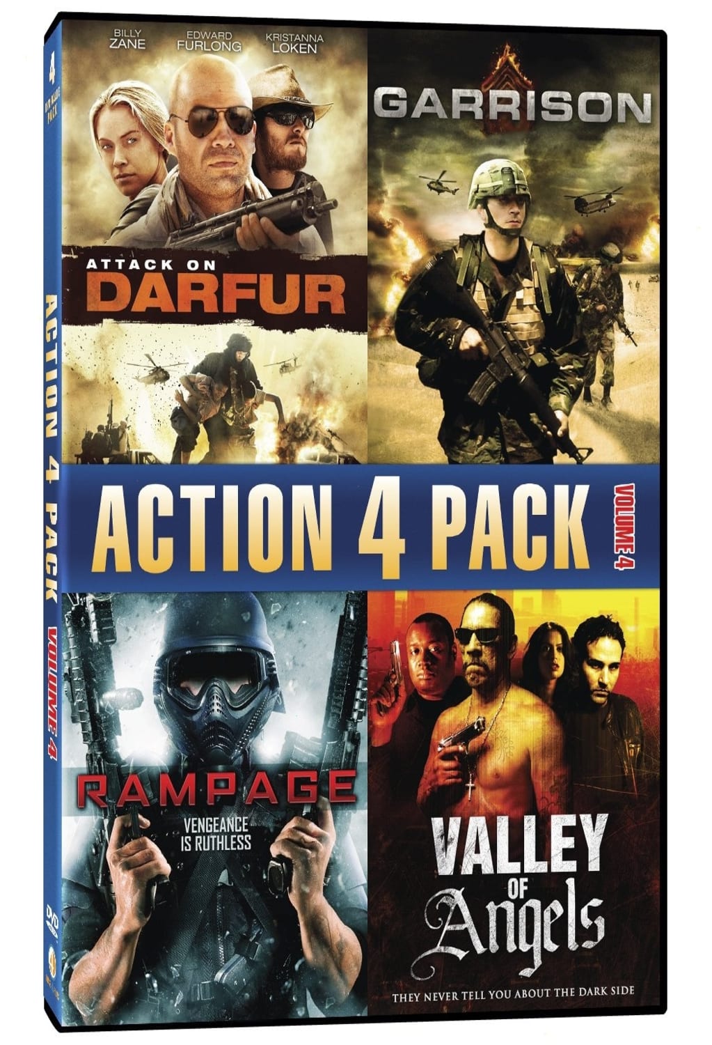 Action Quad Feature Volume 4 - [DVD]