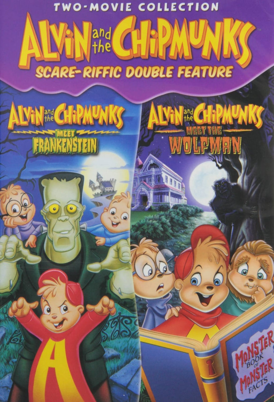 Alvin and the Chipmunks Meet Frankenstein / Alvin and the Chipmunks Meet the Wolfman - [DVD]