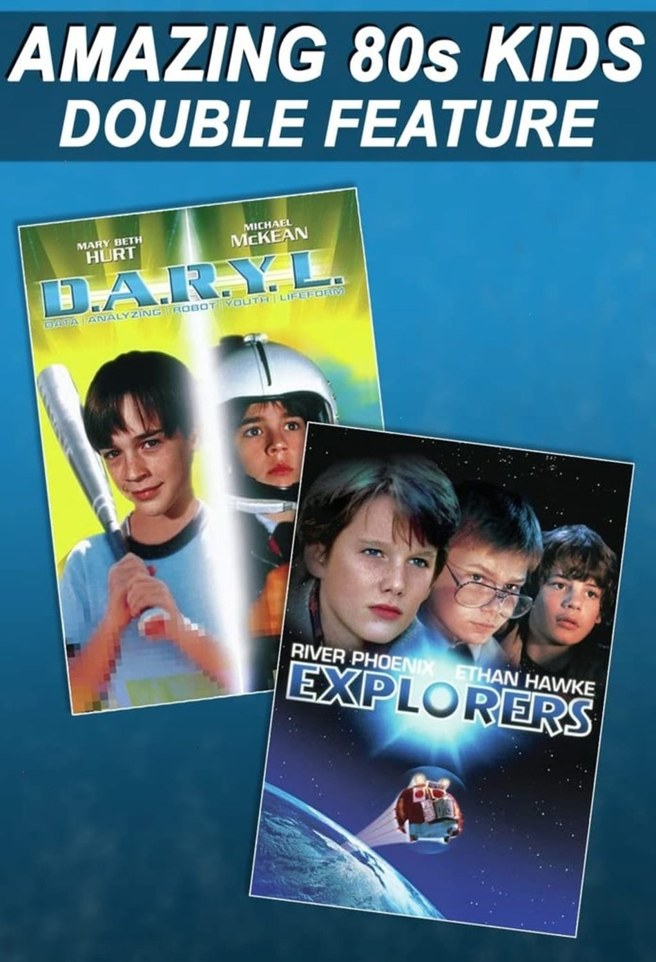 Amazing '80s Kids Double Feature - (2 Pack) - [DVD]