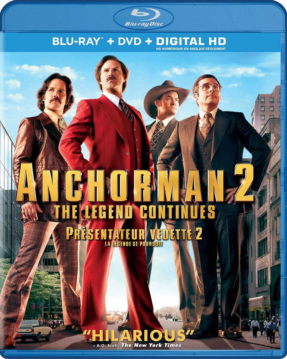 Anchorman 2: The Legend Continues - [Blu-ray]