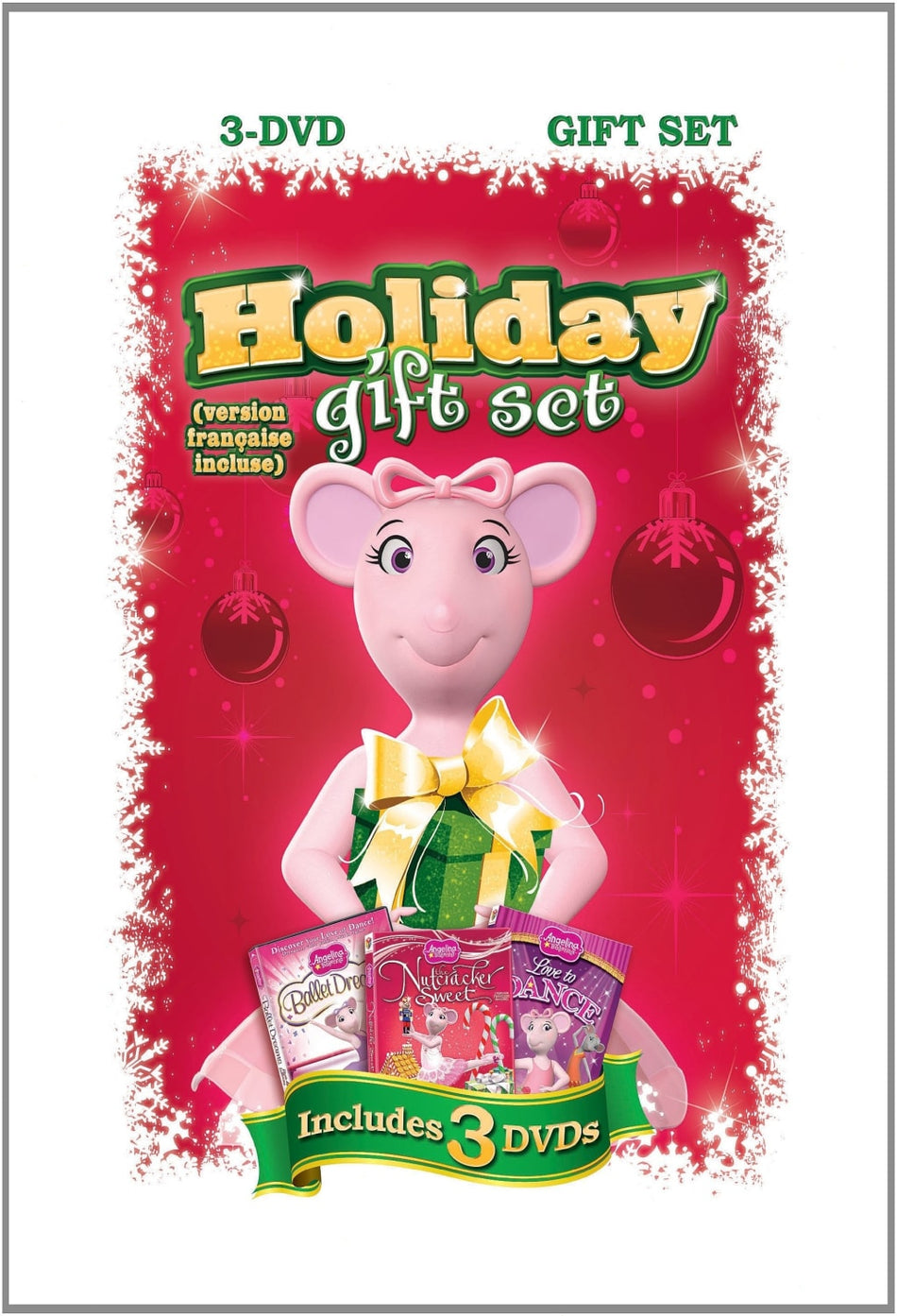 Angelina Ballerina: Holiday Gift Set Triple Feature [Ballet Dreams / Nutcracker Sweet / Love to Dance] [Bilingual] - [DVD]