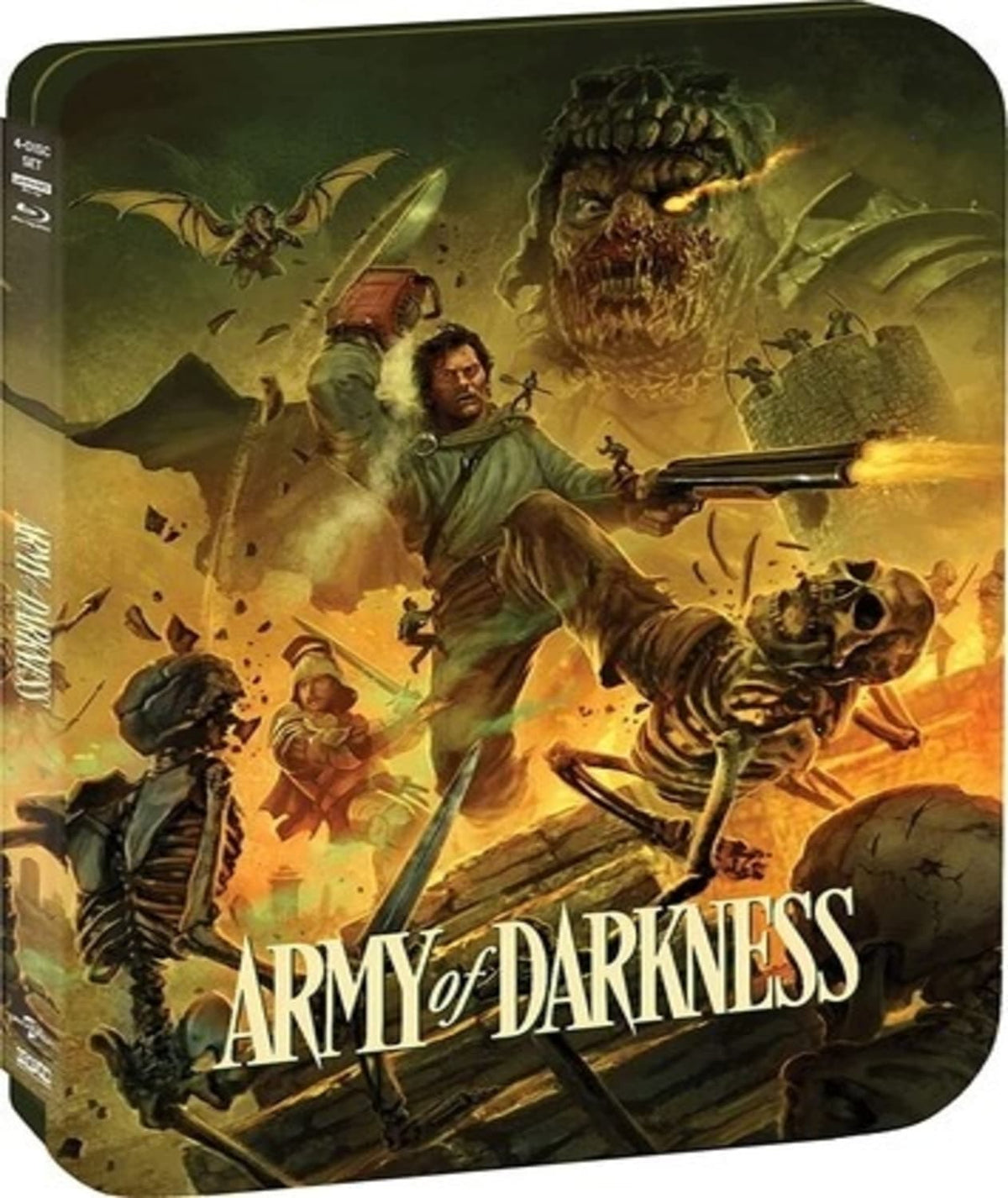 Army of Darkness - Limited Edition Steelbook [4K Ultra HD] - [Blu-ray]