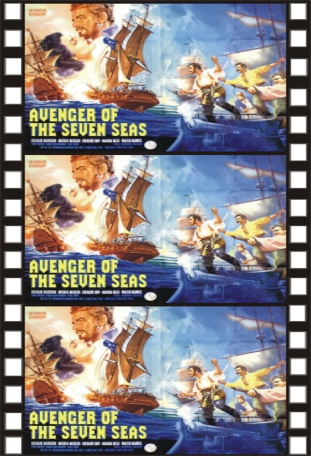 Avenger Of The Seven Seas - (Widescreen, Anamorphic, Mono Sound) - [DVD]