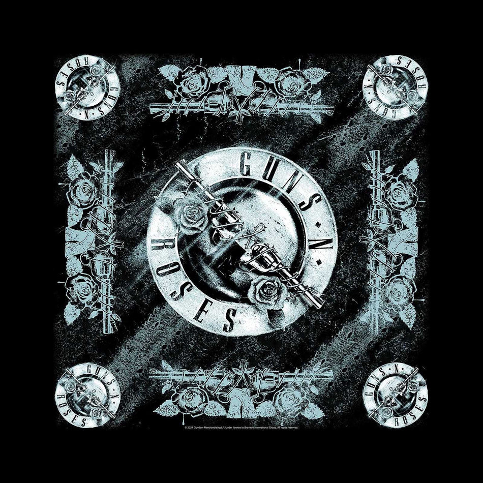 Guns N' Roses Unisex Bandana: Logo (Black)