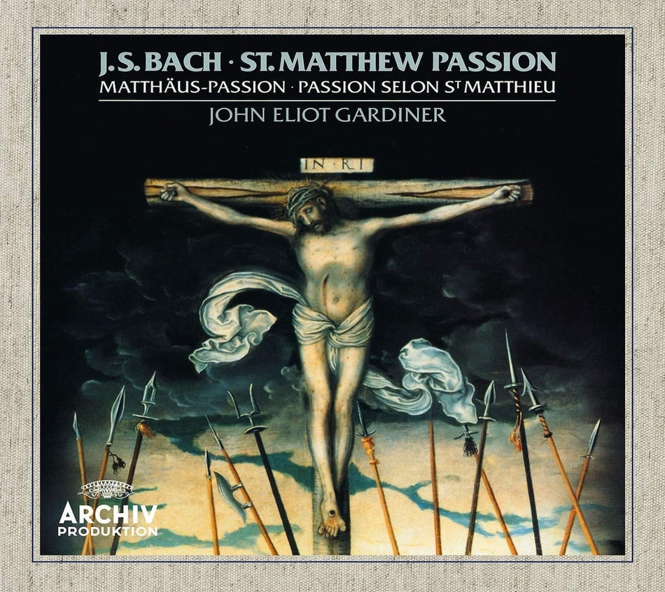BACH / JOHN ELIOT GARDINER / MONTEVERDI CHOIR - Bach: St Matthew Passion BWV 244 - [CD]